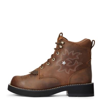 Ariat Probaby Lacer - Western Laarzen Bruin Dames - 11381-566